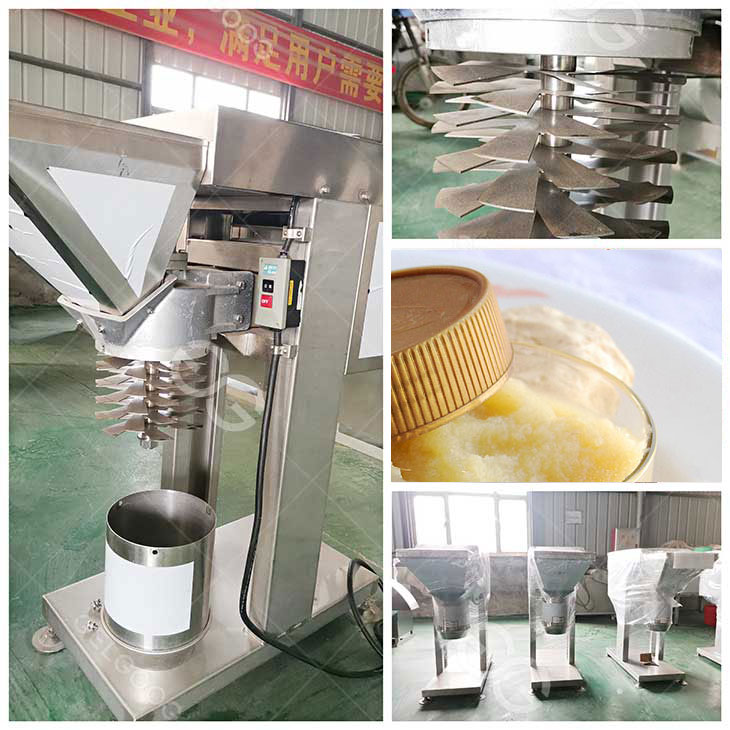 ginger chopping machine