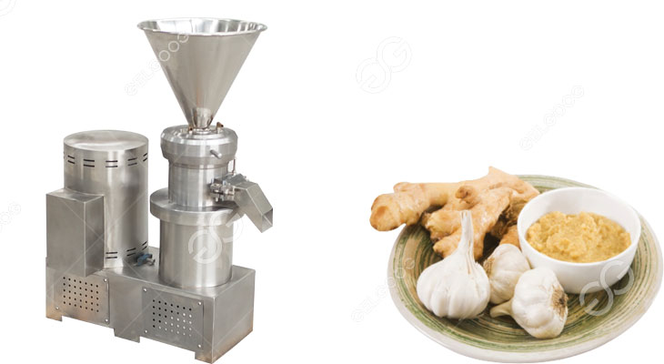 ginger garlic paste grinding machine