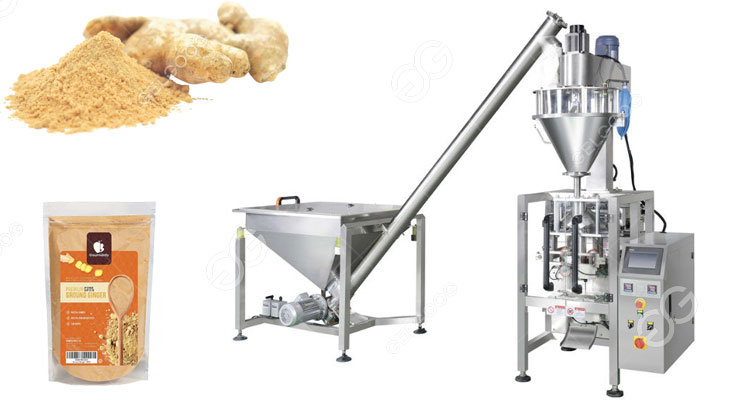 ginger powder packing machine